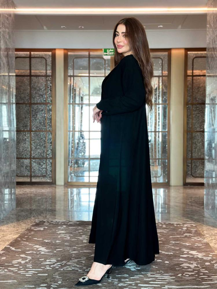 عباية بليزر كوت بتدخيلة تفته ناعمة